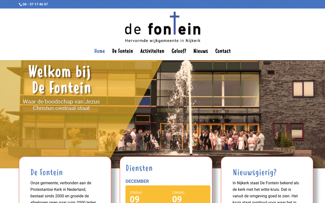 Website De Fontein